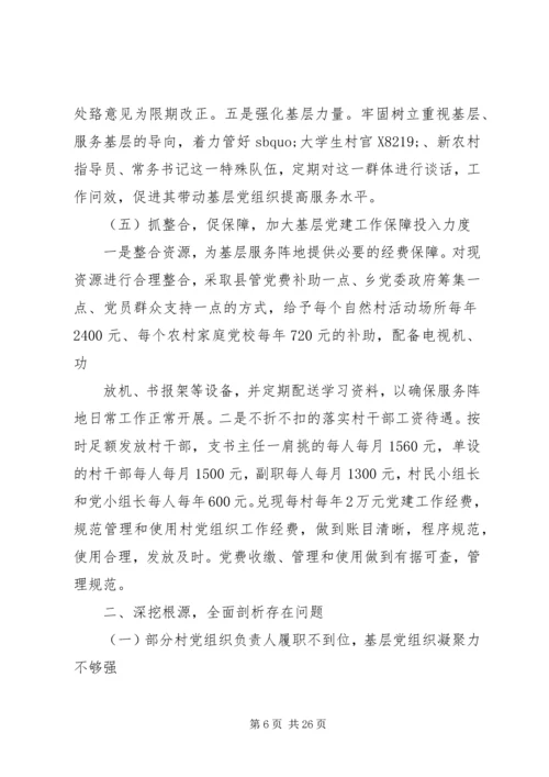 局党委书记履行一把手抓基层党建工作报告.docx