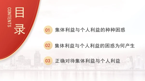 优质思政课如何认识集体利益与个人利益ppt