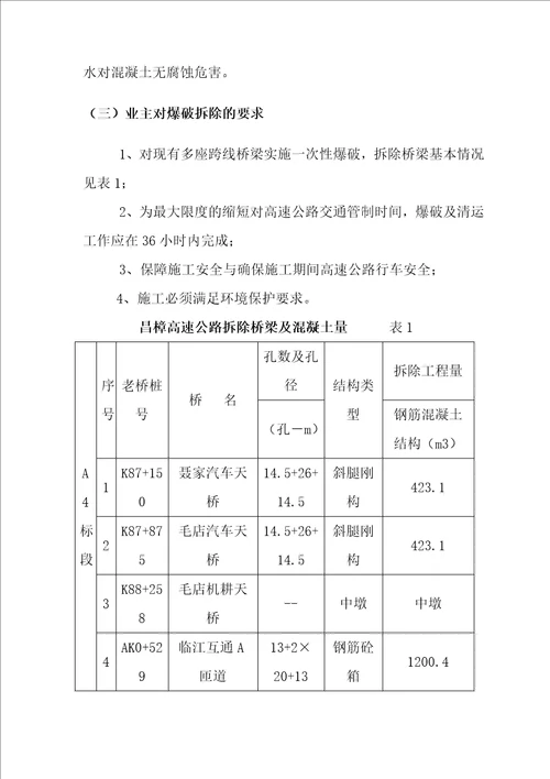 天桥拆除安全专项施工方案