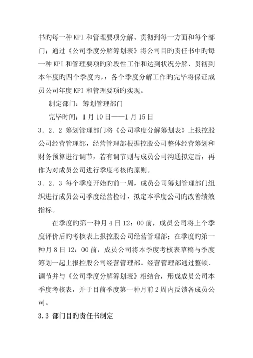 公司绩效管理实施标准细则.docx