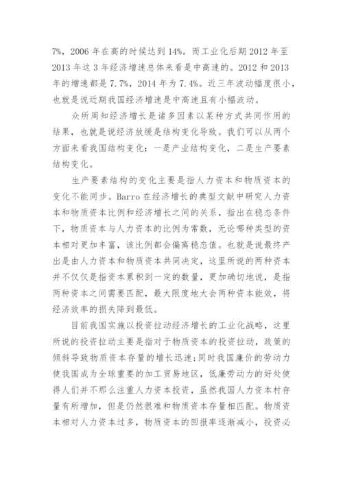 有关于中国经济论文参考.docx