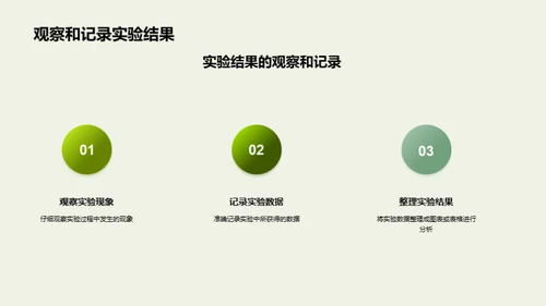 科学实验小探秘