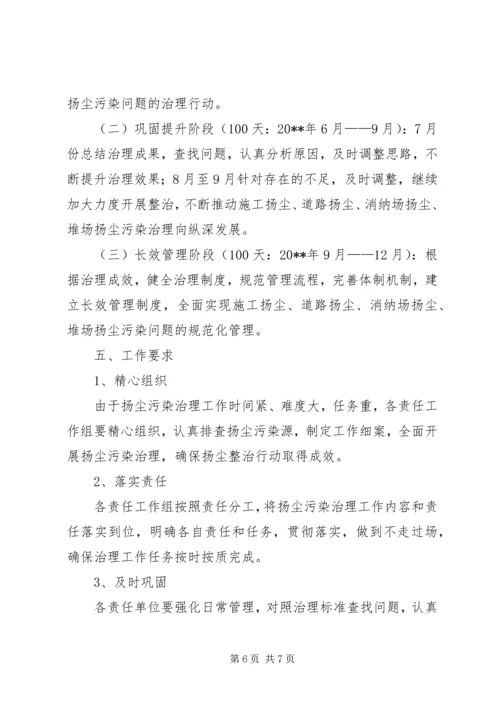 街道扬尘污染治理专项行动工作方案.docx