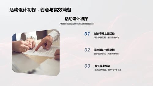 春节营销效果报告PPT模板