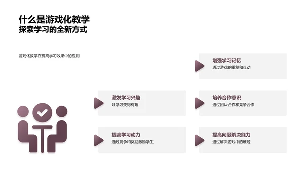 汉字学习的游戏化教学PPT模板