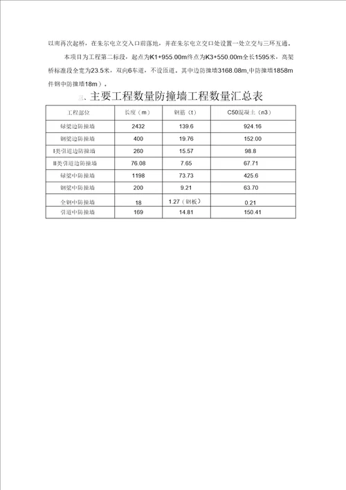 市政桥梁防撞墙施工方案16