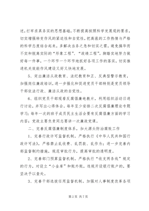 建设系统党风廉政工作计划.docx