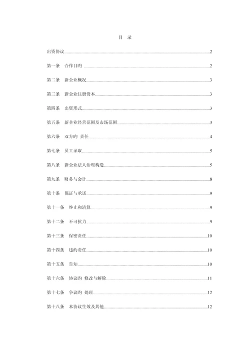 共同出资成立新公司方案.docx