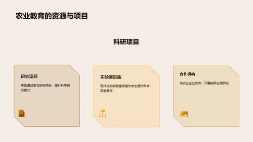3D风农林牧渔教学课件PPT模板
