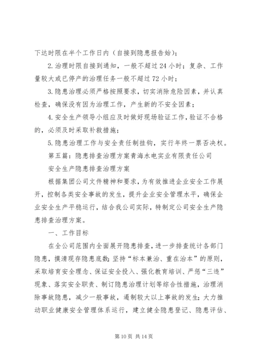 隐患排查治理方案.docx