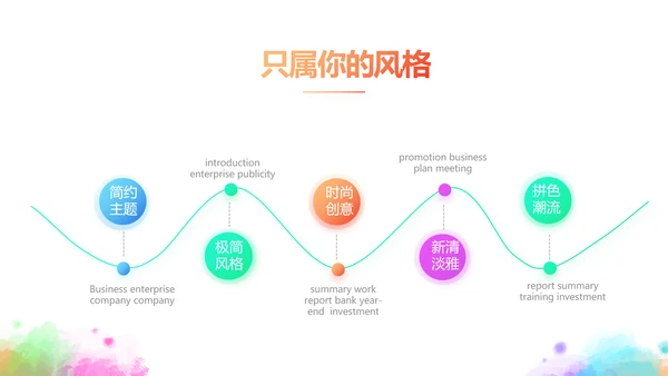 学生会竞选工作总结计划动态PPT模板