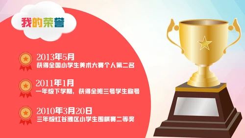 小学生大队委竞选自我介绍班干部竞选PPT