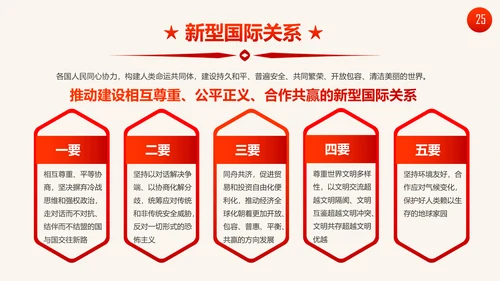 学习十九大精神新提法新举措PPT模板