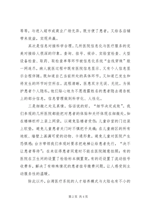 赴台考察学习心得.docx