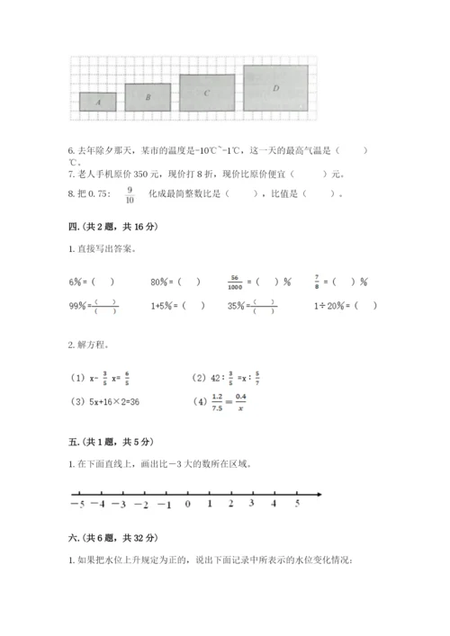 青岛版六年级数学下册期末测试题含答案（b卷）.docx