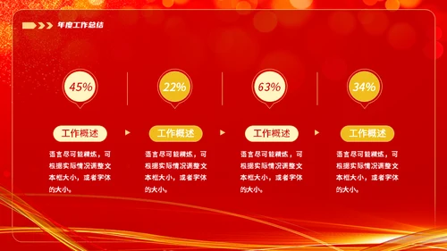 2022喜迎新年企业年会通用PPT模板