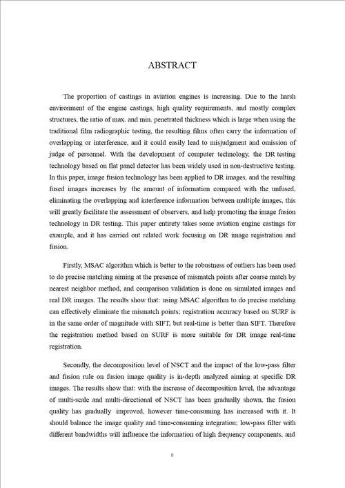 基于NSCT的DR图像融合精密仪器及机械专业论文