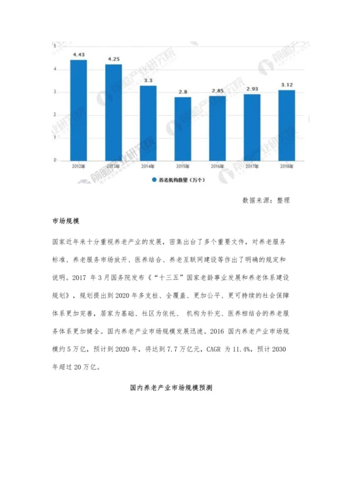 养老产业发展现状分析-国内产业市场规模发展迅速.docx