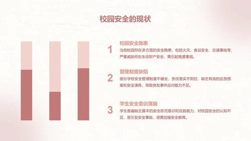 兔崽子红色卡通风安全主题班会