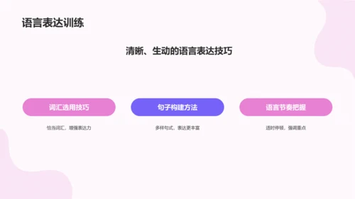 粉色插画风大学生专业课汇报PPT模板