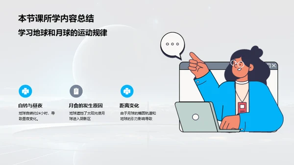 地球与月球的运动