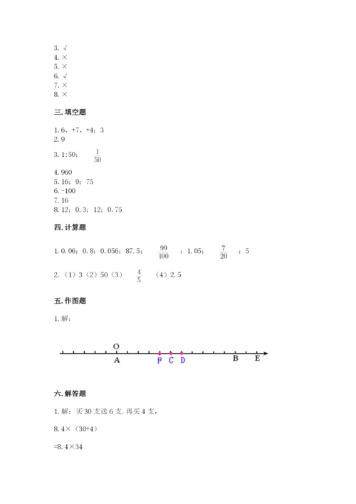北京版六年级下册期末真题卷（考点梳理）.docx