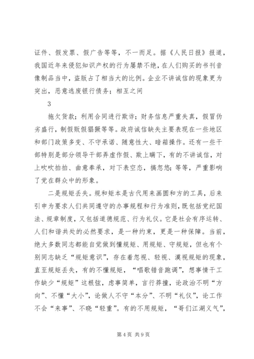 学习“讲诚信、懂规矩、守纪律”之心得体会 (5).docx