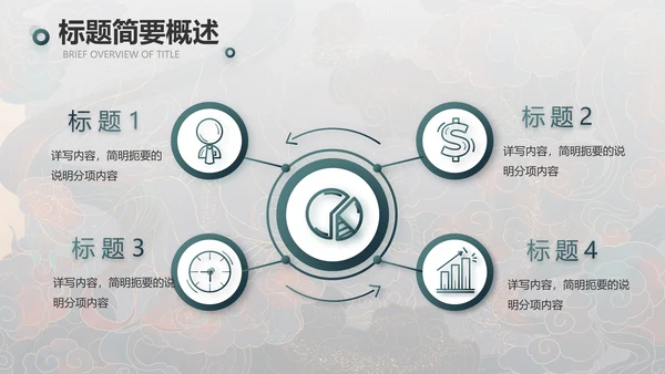 敦煌飞天国潮风工作总结动态PPT