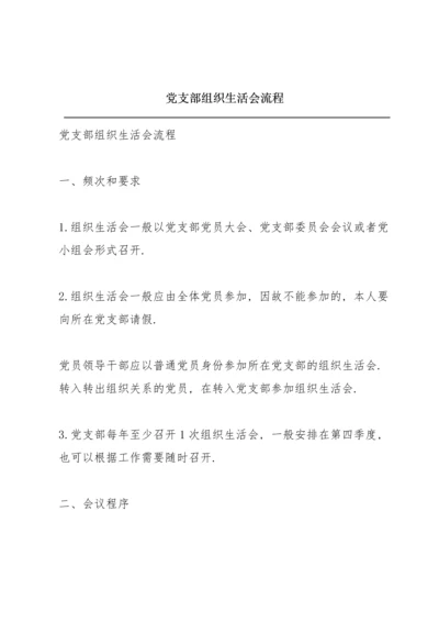 党支部组织生活会流程.docx