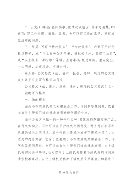 公文格式(行政部门的函、请示、申请) (4).docx