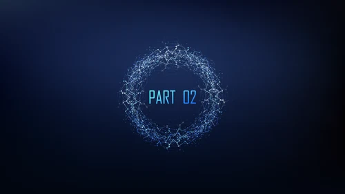 深色星空渐变商业通用PPT模板