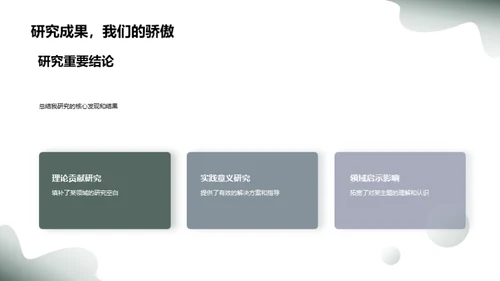 大学生涯的学术探索