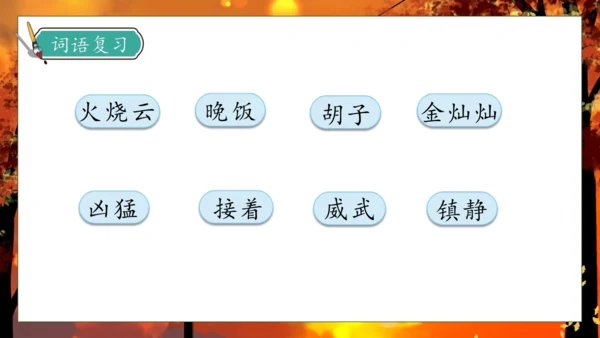 【核心素养】部编版语文三年级下册-24. 火烧云 第2课时（课件）