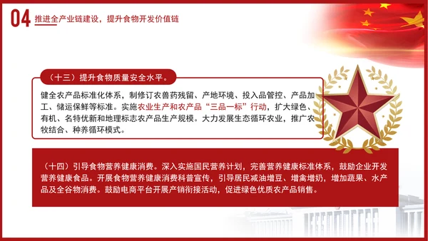 关于践行大食物观构建多元化食物供给体系的意见解读学习PPT课件