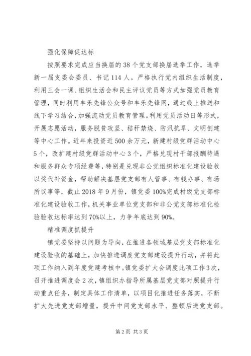 镇扎实推进党支部建设提升行动四大举措.docx