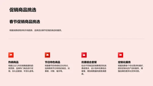 春节营销策略报告PPT模板