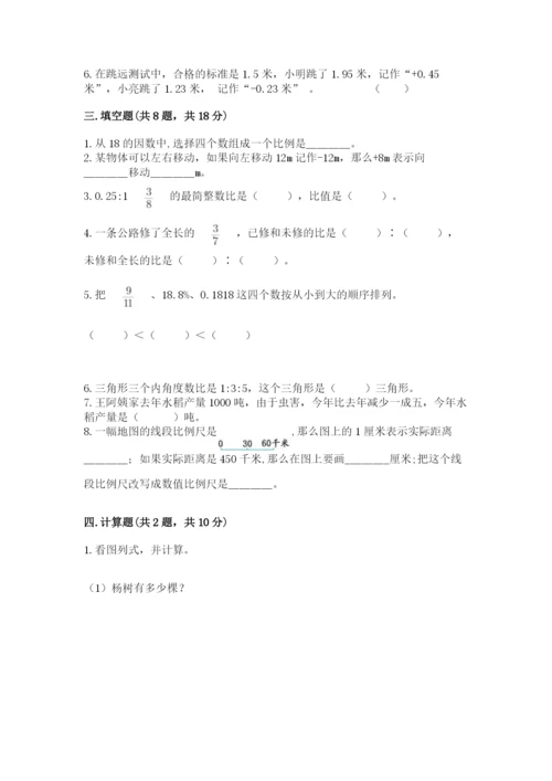 兴化市六年级下册数学期末测试卷word.docx