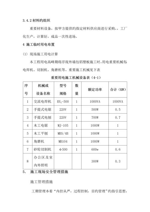 加油站罩棚及站房包装关键工程综合施工组织设计.docx