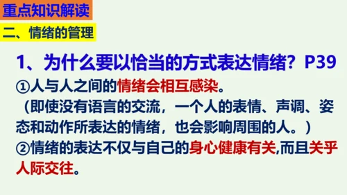 第四课 揭开情绪的面纱 复习课件（28张PPT）