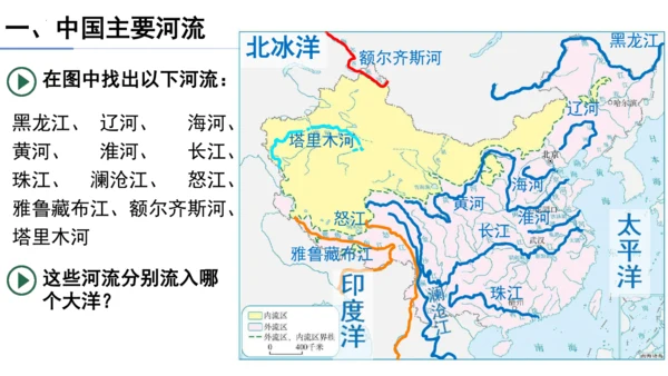 2.3中国的河流（第1课时课件41张）-人教版八年级地理上册