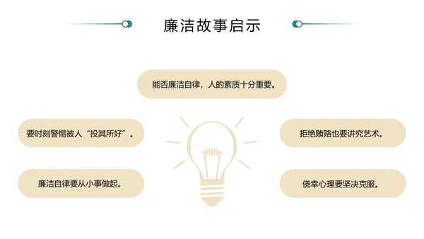 廉洁文化进校园青莲PPT主题班会课件模板