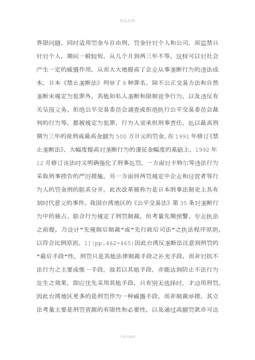 我国反垄断法应当设置刑事制裁制度(一).docx