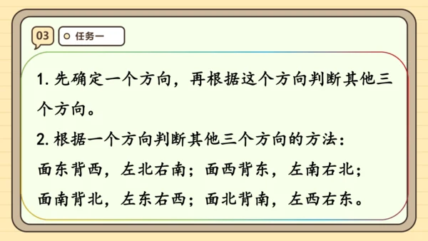 1.1 认识东南西北 课件 (共20张PPT) 人教版 三年级下册数学