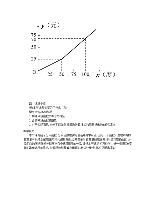 一次函数的应用教学设计