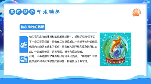 2023年海底两万里法国作家儒勒凡尔纳作品阅读读书分享PPT