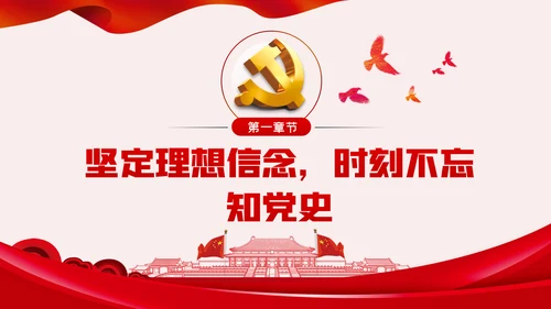 听党话跟党走做新时代合格党员干部PPT