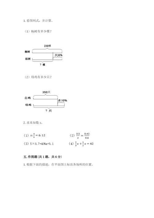 北京版六年级下册数学期末测试卷【含答案】.docx