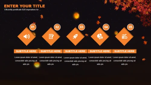 月满中秋节通用PPT模板
