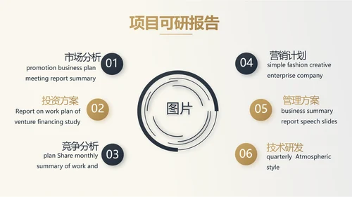 金色稳重大气商业计划书创业融资PPT动态
