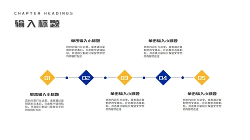 商务风深蓝文件夹公司年终述职报告PPT模板